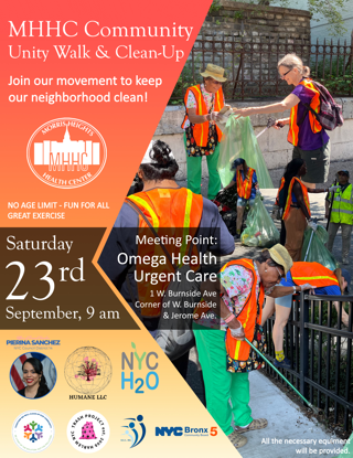MHHC Community Unity Walk & Clean-Up